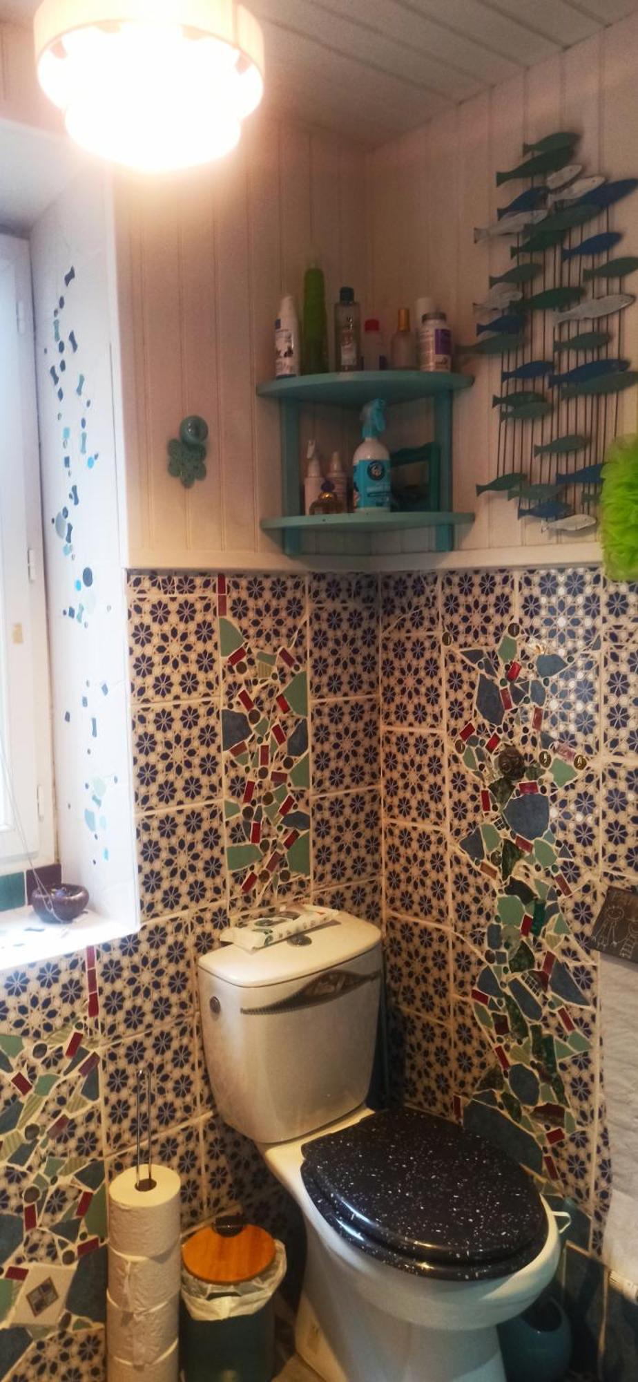 Chambre Dans Maison Mosaiquee 圣马塞尔 外观 照片